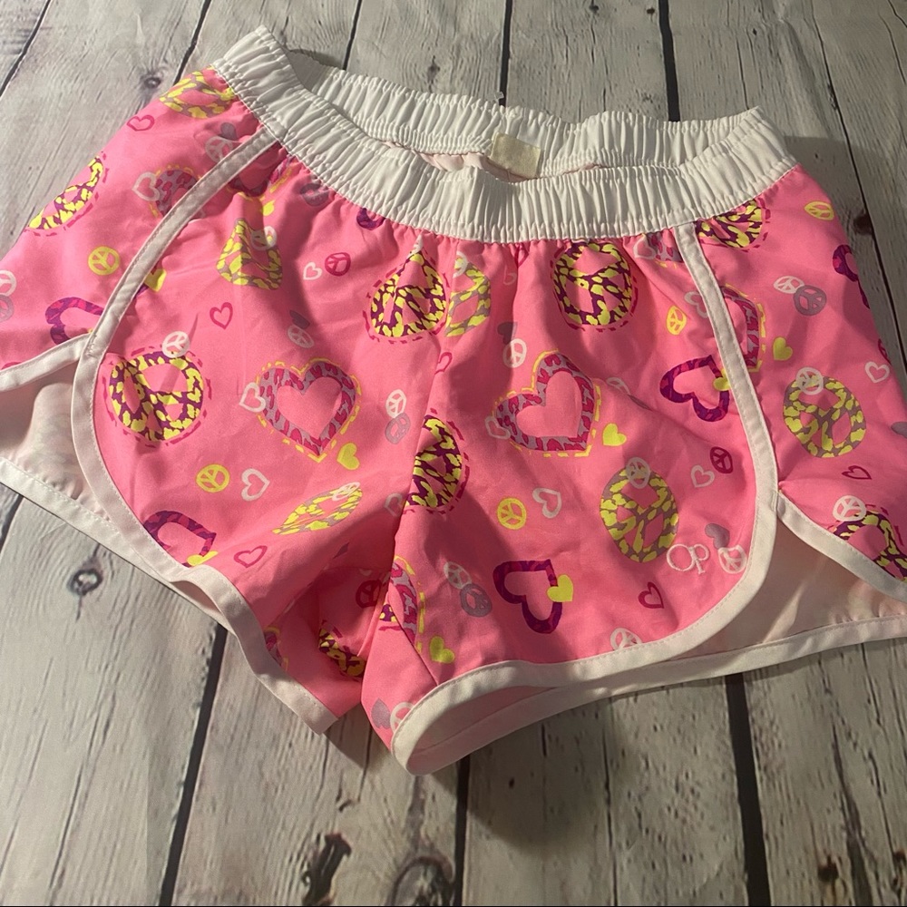 OP Pink Heart Shorts Size XL (14/16)